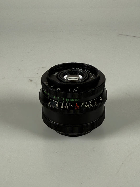 Industar 50 Russian lens 50mm f3.5 M39 Leica L39