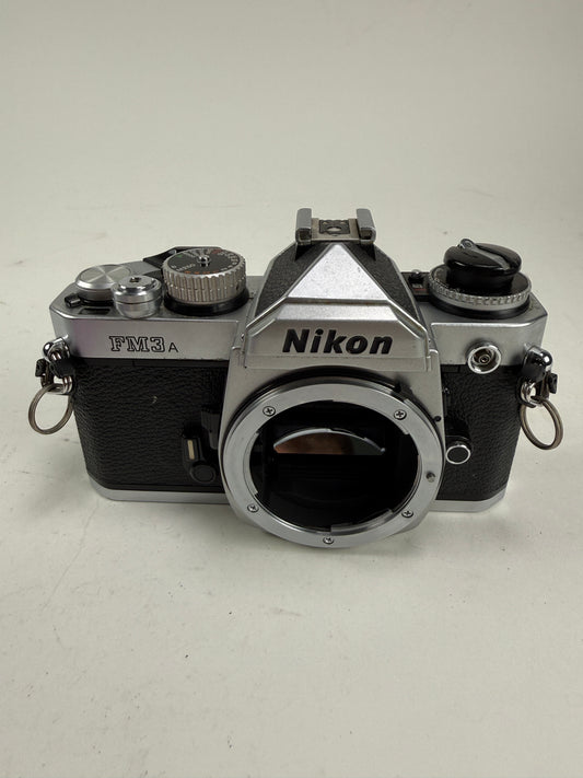 Nikon FM3A SLR Film Camera Body Chrome