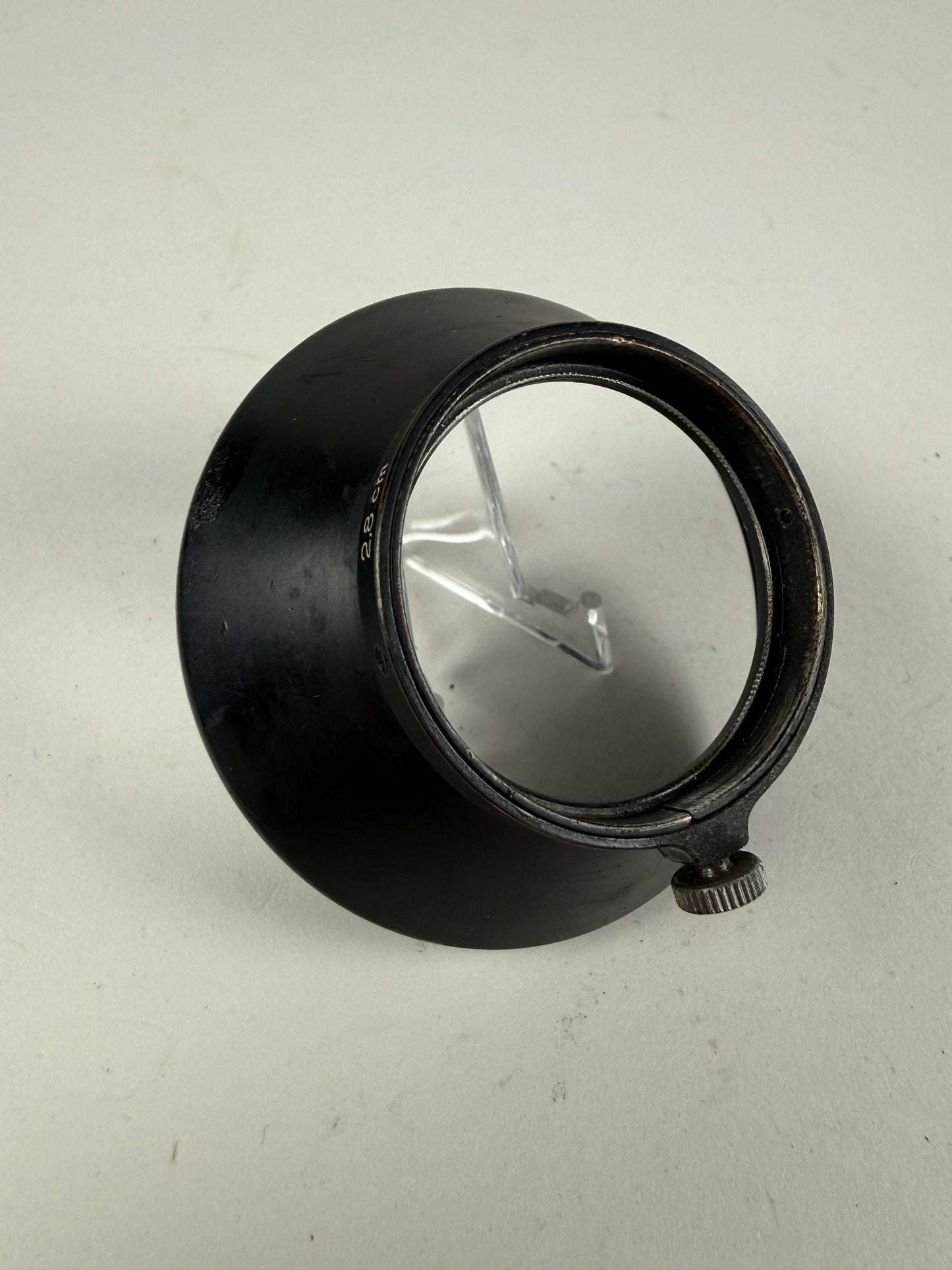 Leica Leitz black 2.8cm Hektor SOOHN lens hood RARE