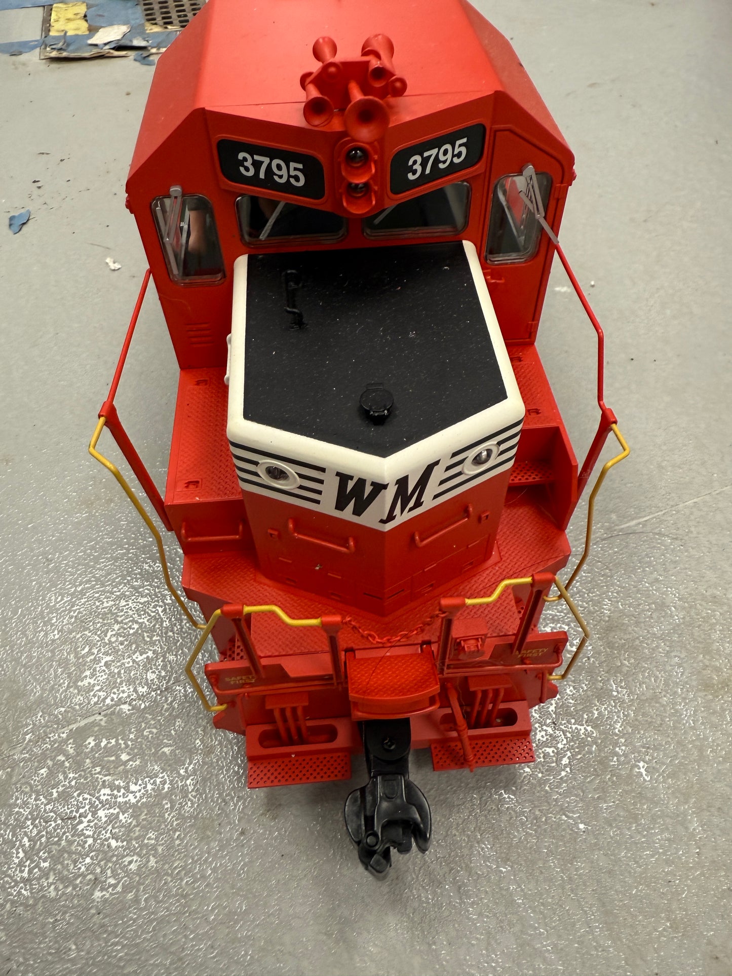 Aristo-Craft 2007 ART-23507 Western Maryland GP40 Locomotive G-Scale #3795 RARE