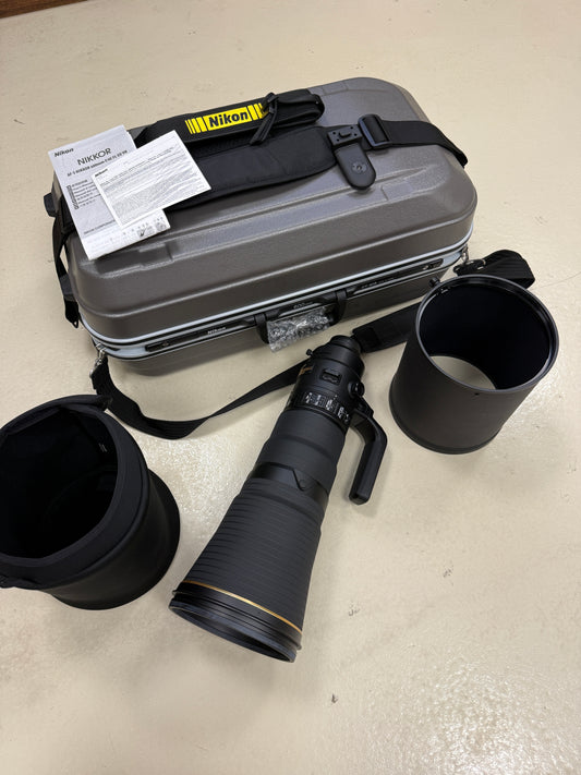 Nikon AF-S NIKKOR 600mm f4 E FL ED VR Telephoto Lens