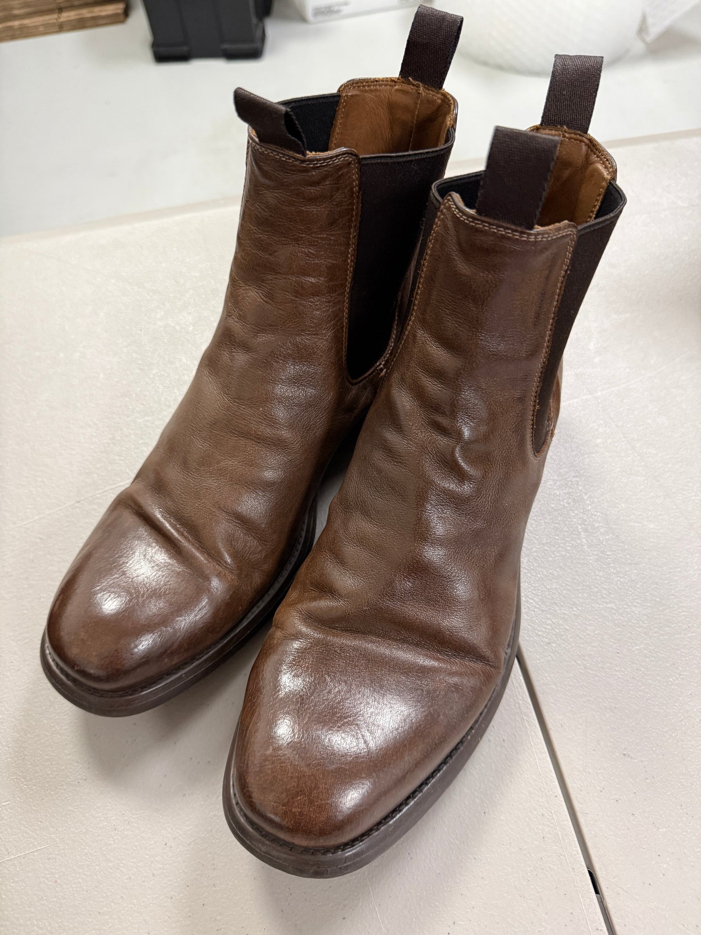 Officine Creative Chelsea Boots Brown Size 45 Euro / 12 US