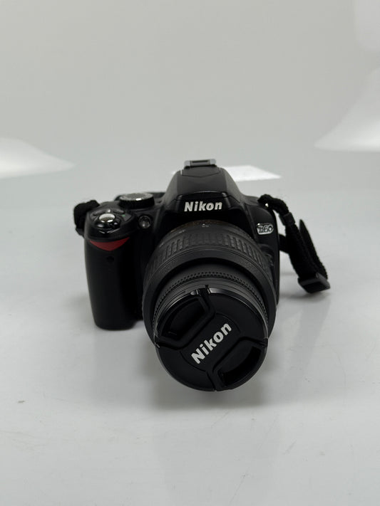 Nikon D D60 10.2MP Digital SLR Camera - Kit with 18-55mm f3.5-5.6 VR Lens