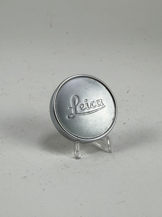 Leica 39mm A42 42mm Front Lens Cap Silver Chrome Metal