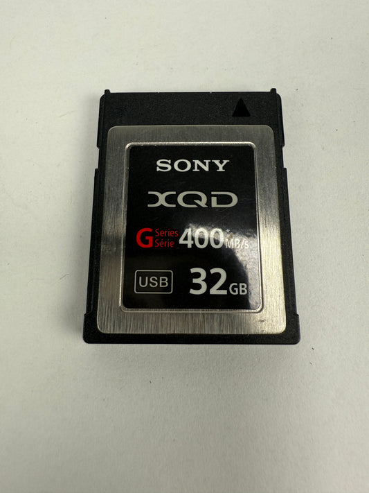 Sony 32GB G Series XQD G Memory Card 440 MB/s Read 400MB/s Write