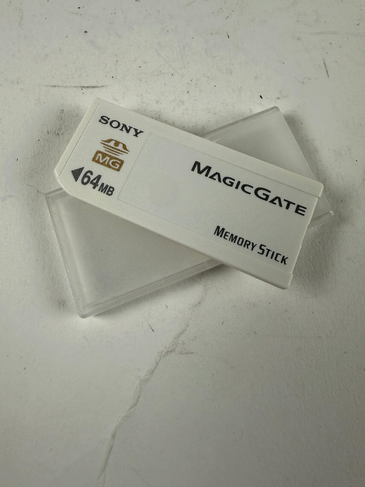 Sony Memory Stick MG Magic Gate 64MB MSG-64A Camera Card and Case
