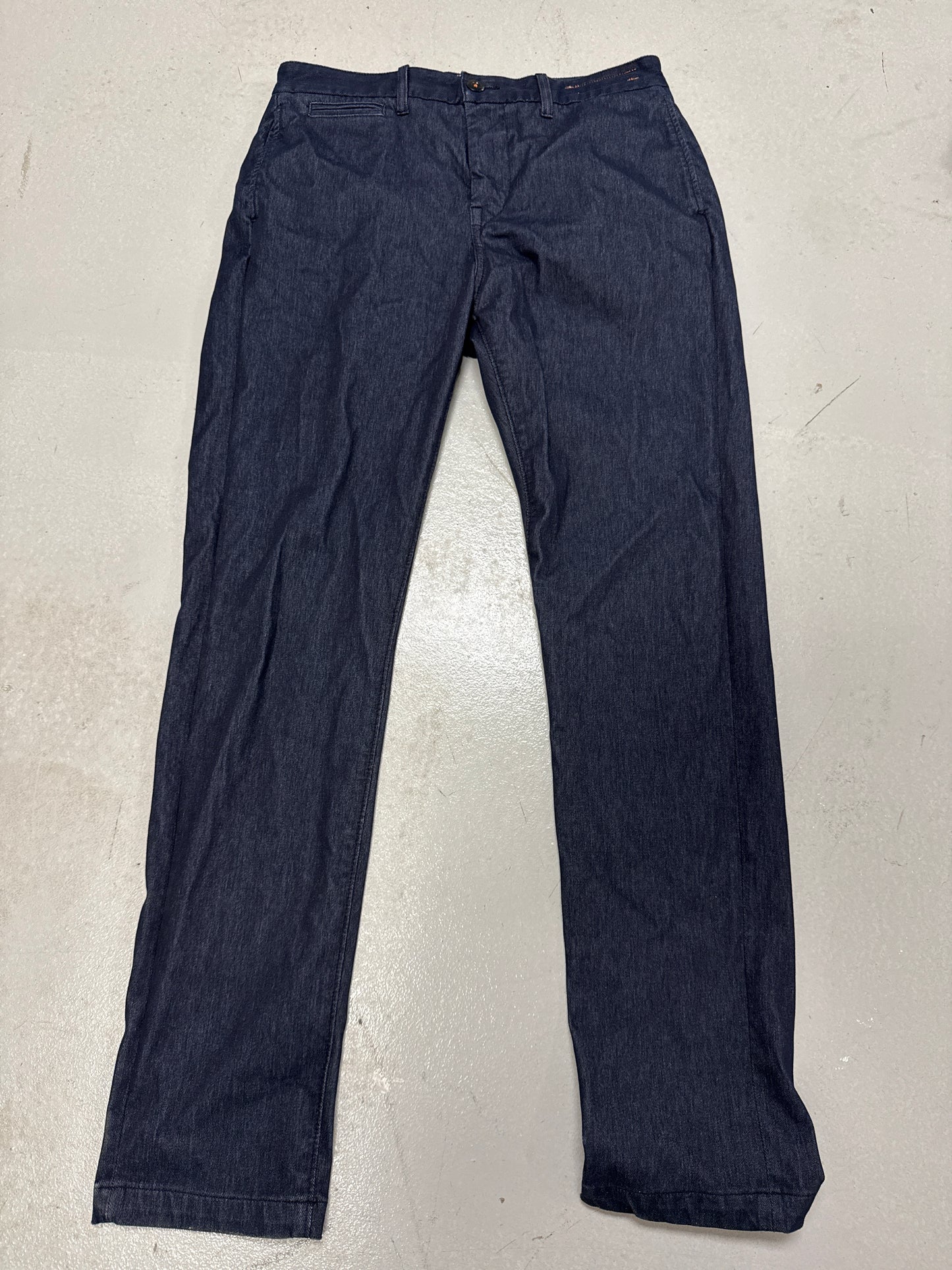 Kato By Hiroshi Kato Chino Jeans Pants In Navy Size 32 Denim