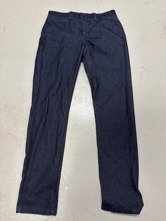 Kato By Hiroshi Kato Chino Jeans Pants In Navy Size 32 Denim