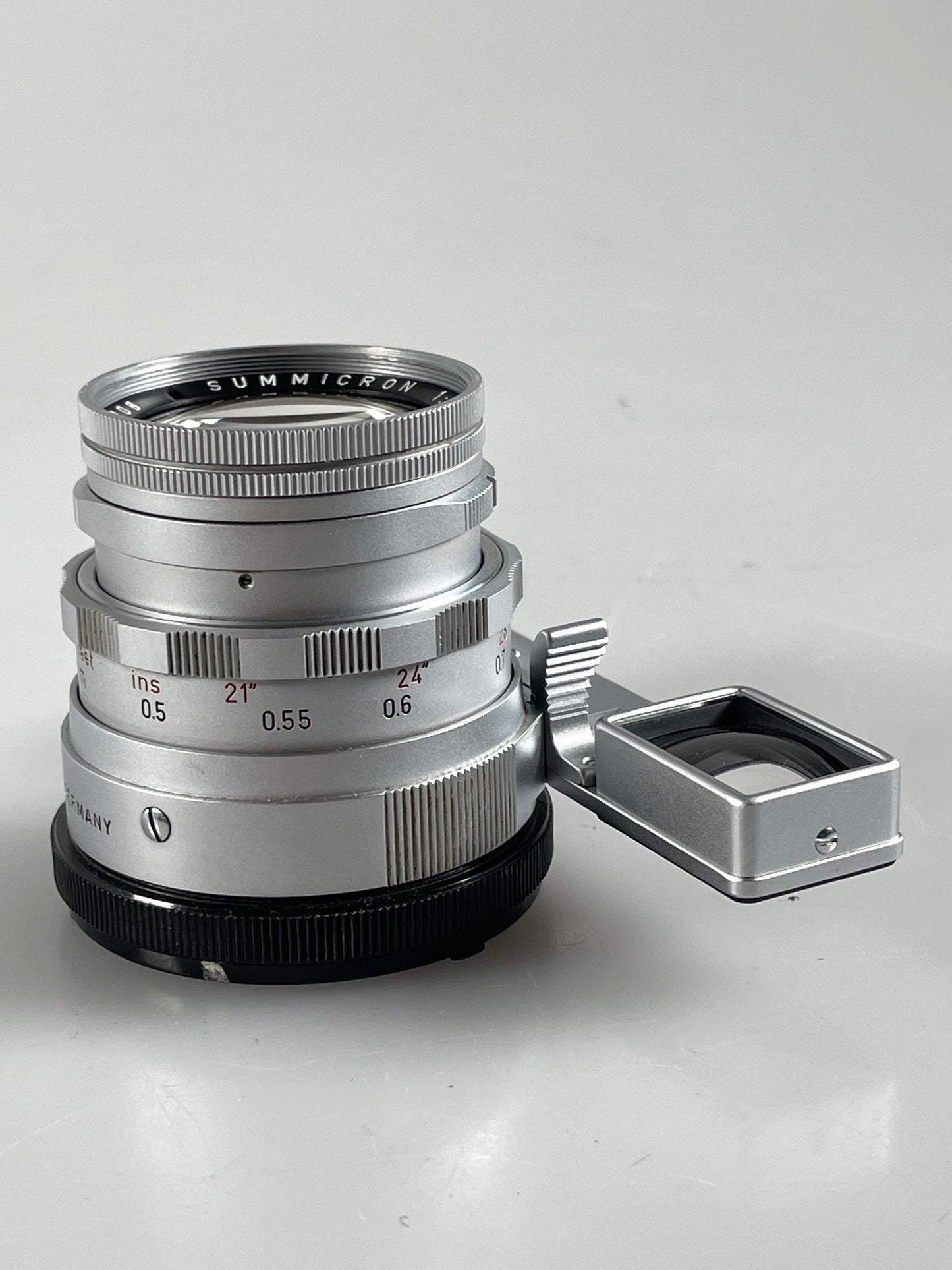 Leica Leitz Wetzlar Summicron-M 50mm F2 Dual Range DR f2 Lens LATE 214xxxx