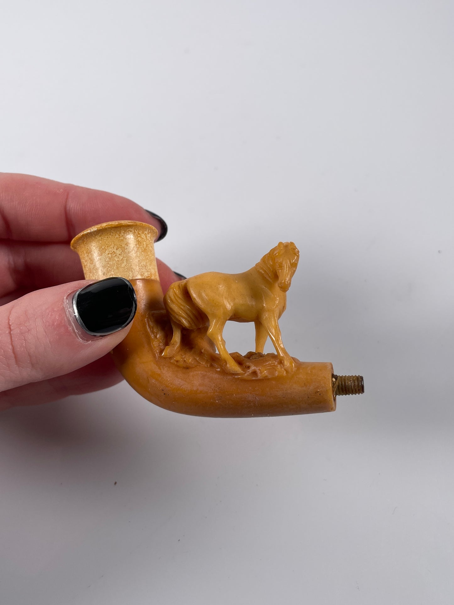 Meerschaum Handmade carved pipe Horse