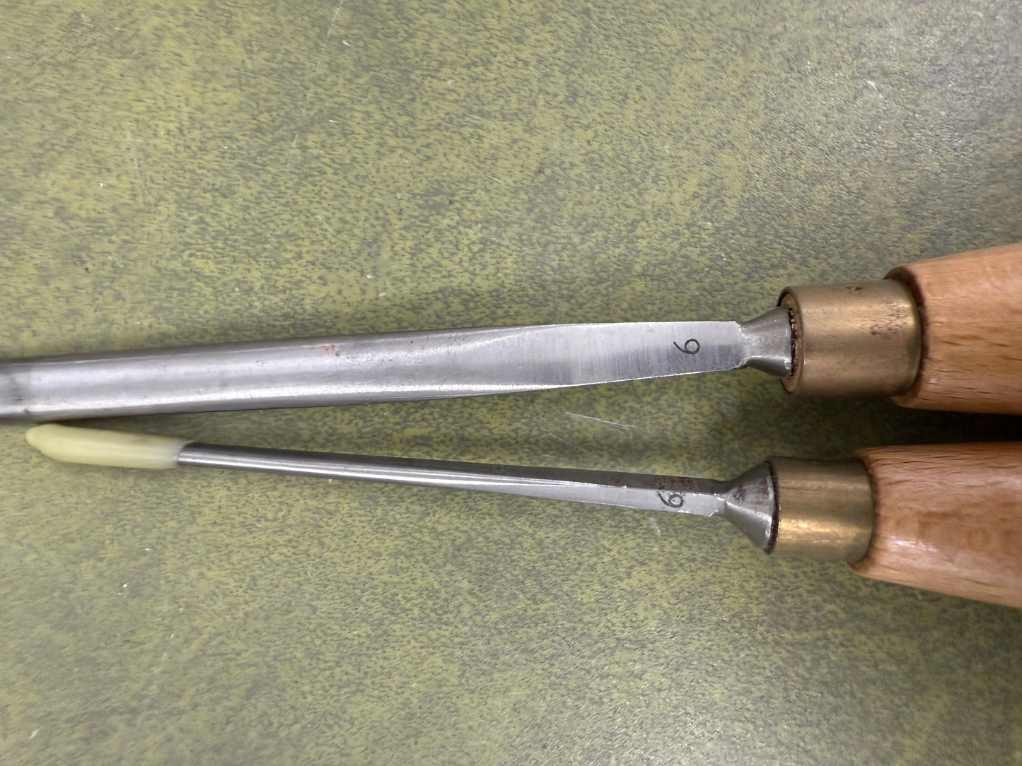 Vintage Ashley Iles Carving Gouge set of 2 No 6 Chisel