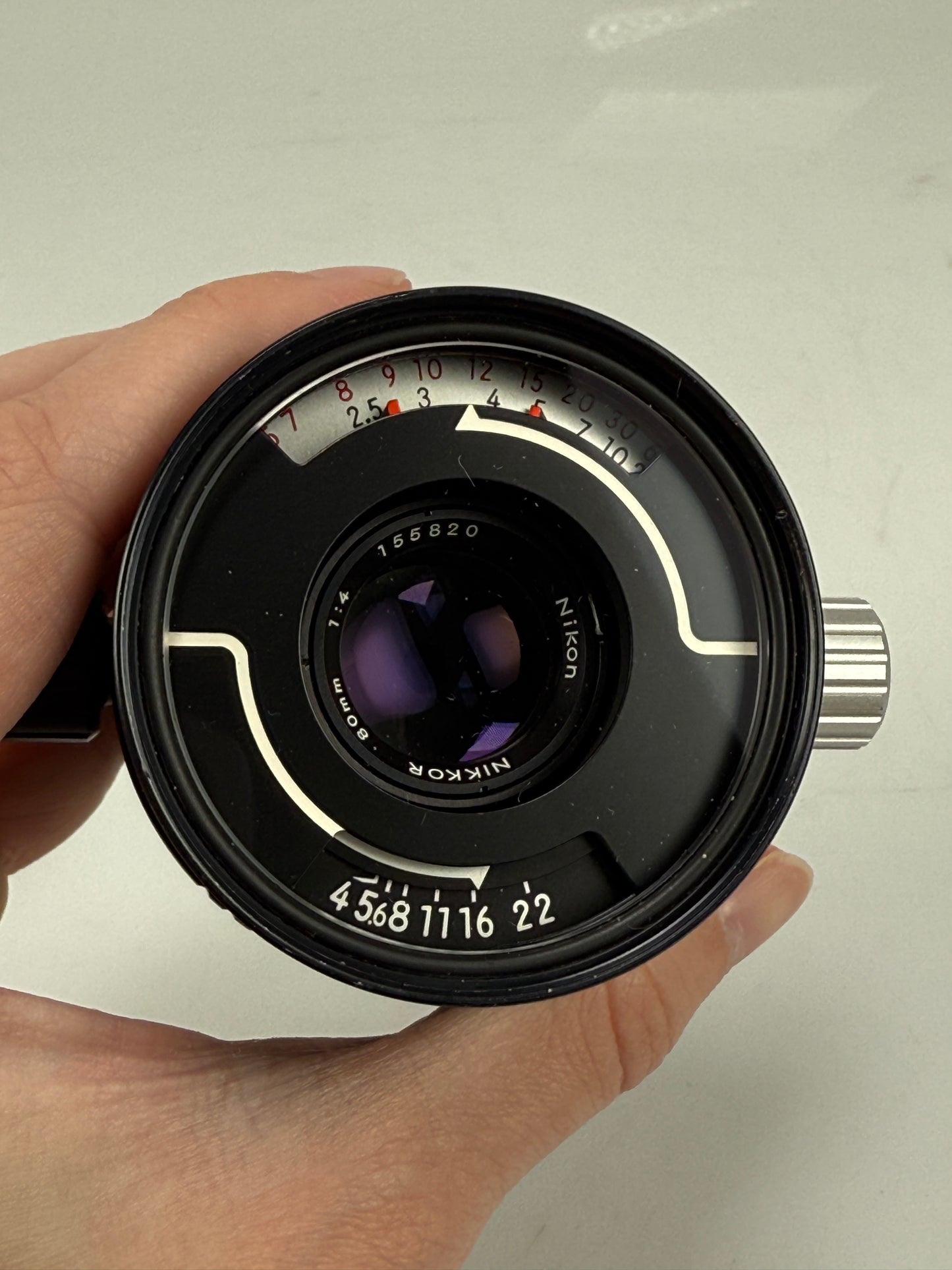 Nikon Nikonos 80mm f4 Nikkor Lens 80/4