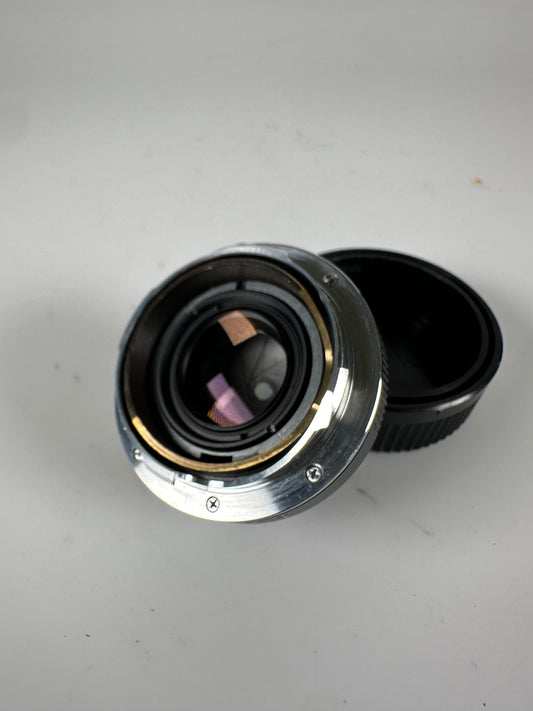 Minolta Rokkor M 40mm f/2 Leica M Mount Lens - Exc.