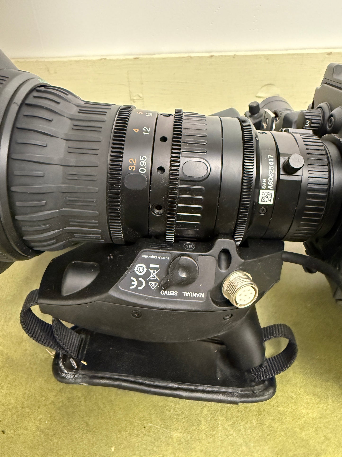 Panasonic AG-HPX370P P2 Camcorder with Fujinon T17X4.5BRM-L14 f1.6/5-77mm Lens