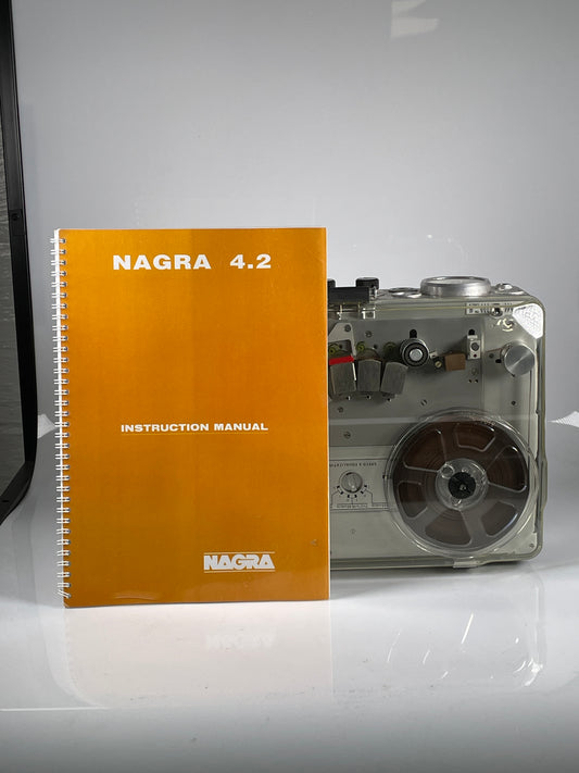 Kudelski Nagra 4.2 Reel to reel field tape recorder RARE