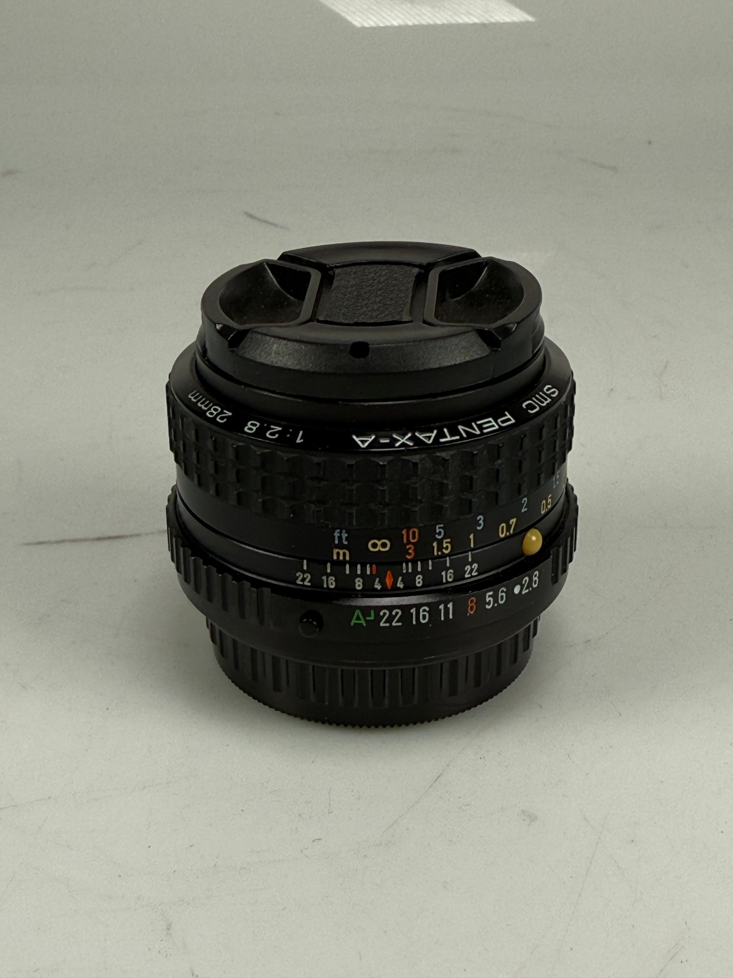 SMC Pentax A 28mm f2.8 K Mount Wide Angle Manual Focus Lens