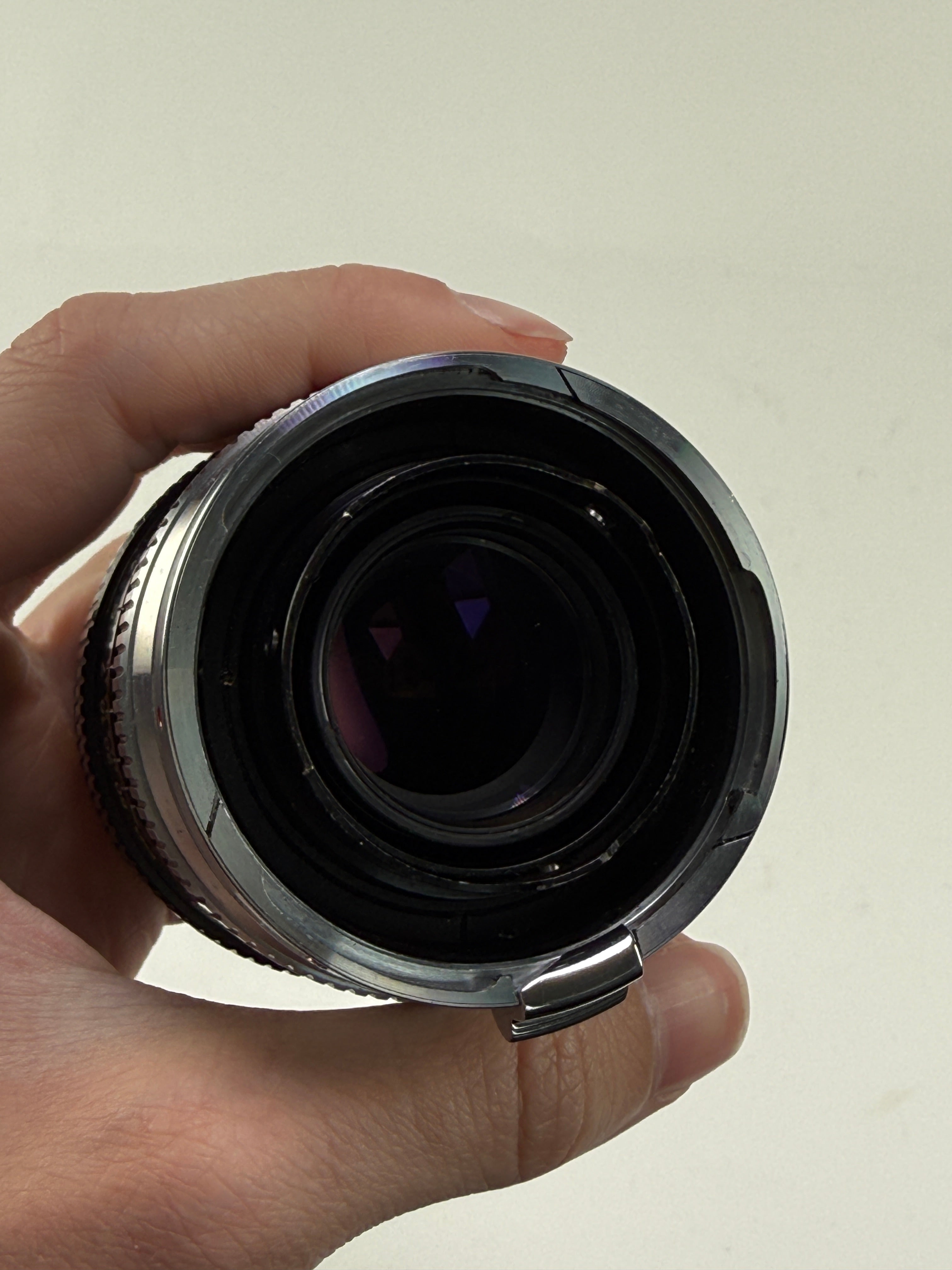 Nikkor P 10.5cm 105mm f2.5 Nippon Kogaku Japan Black Rangefinder S