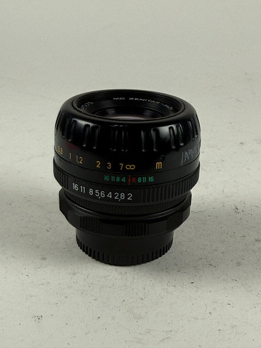 Zenit MC Zenitar-M2s 50mm F2 M46×0.75 M42 mount lens READ
