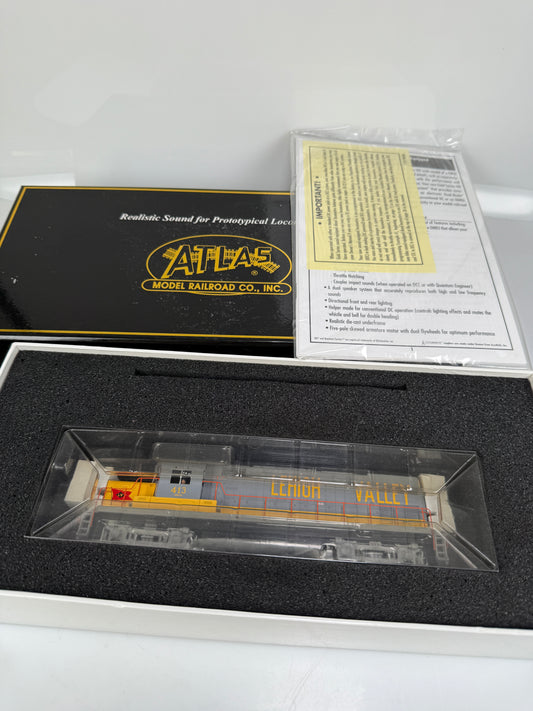 Atlas master gold HO 10000 Lehigh Valley 413 C420 PH1 Locomotive w/ DCC & Sound