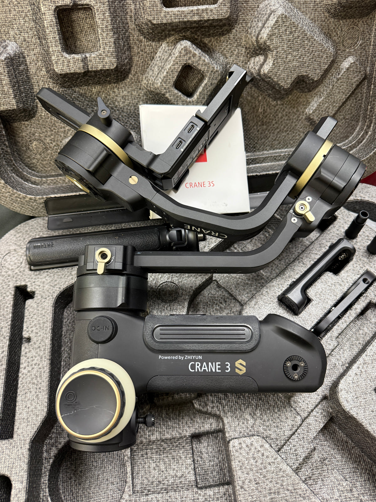 ZHIYUN Crane 3S PRO 3-Axis Handheld Gimbal Stabilizer for DSLR Cinema Cameras