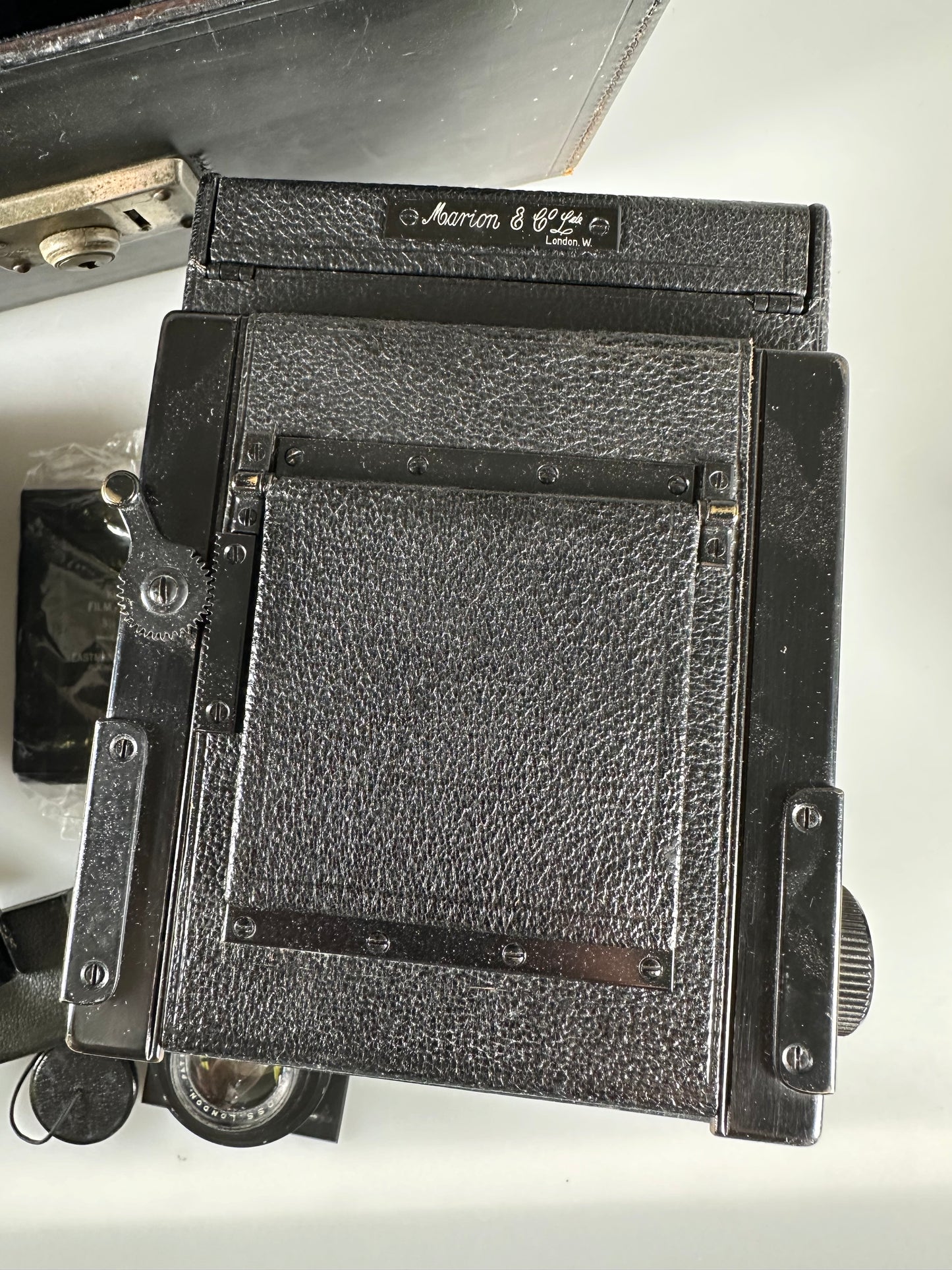 Marion & Co. Quarter Plate Reflex Camera w/ Ross London Xpres 6 inch f4.5