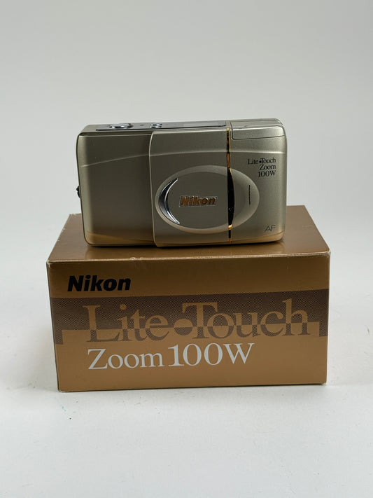 Nikon Lite Touch Zoom 100 W AF 35mm Point & Shoot Film Camera