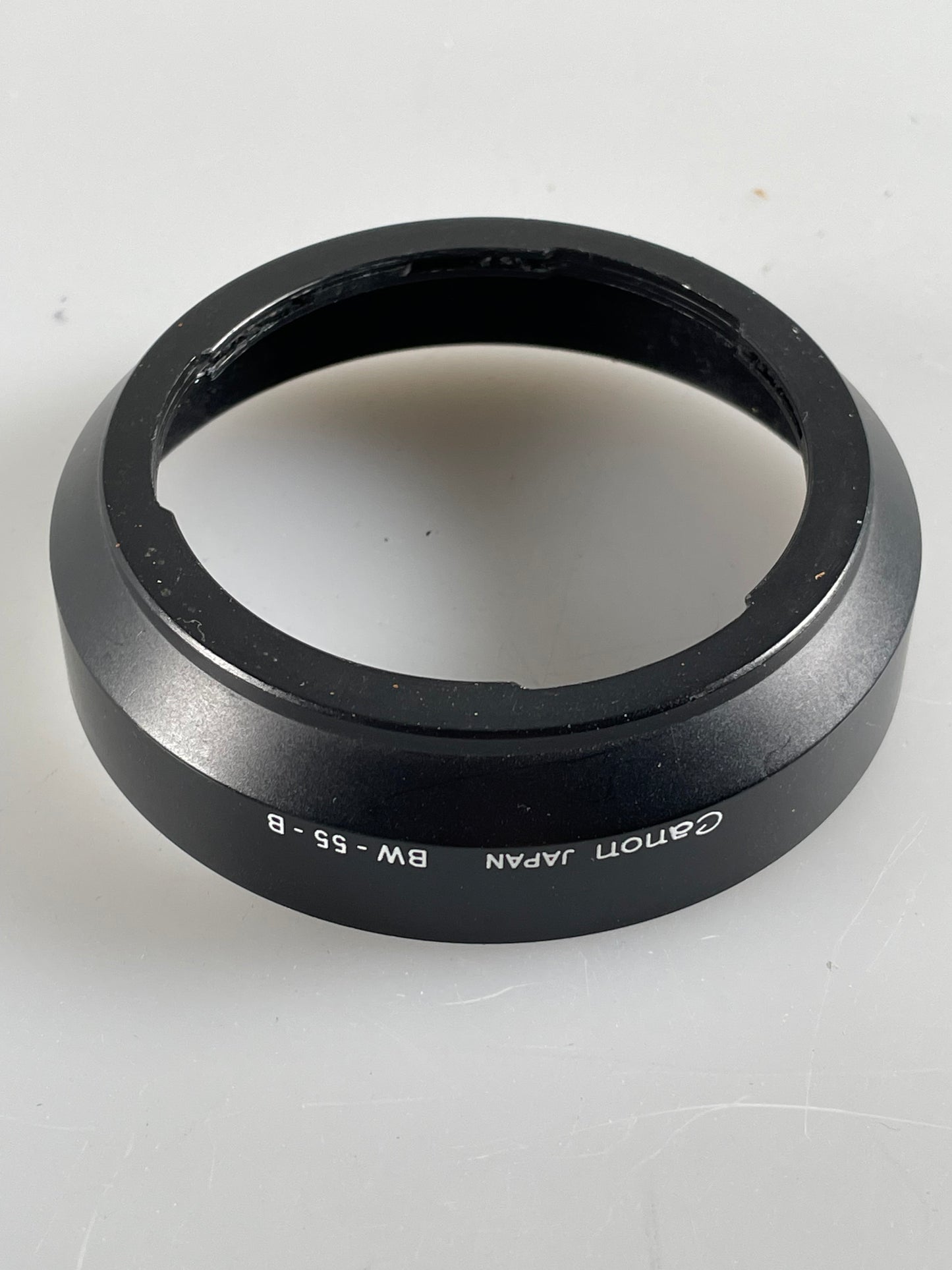 Canon BW 55 B Original hood shade objective lens FD 24mm 2.8 28mm 2.8