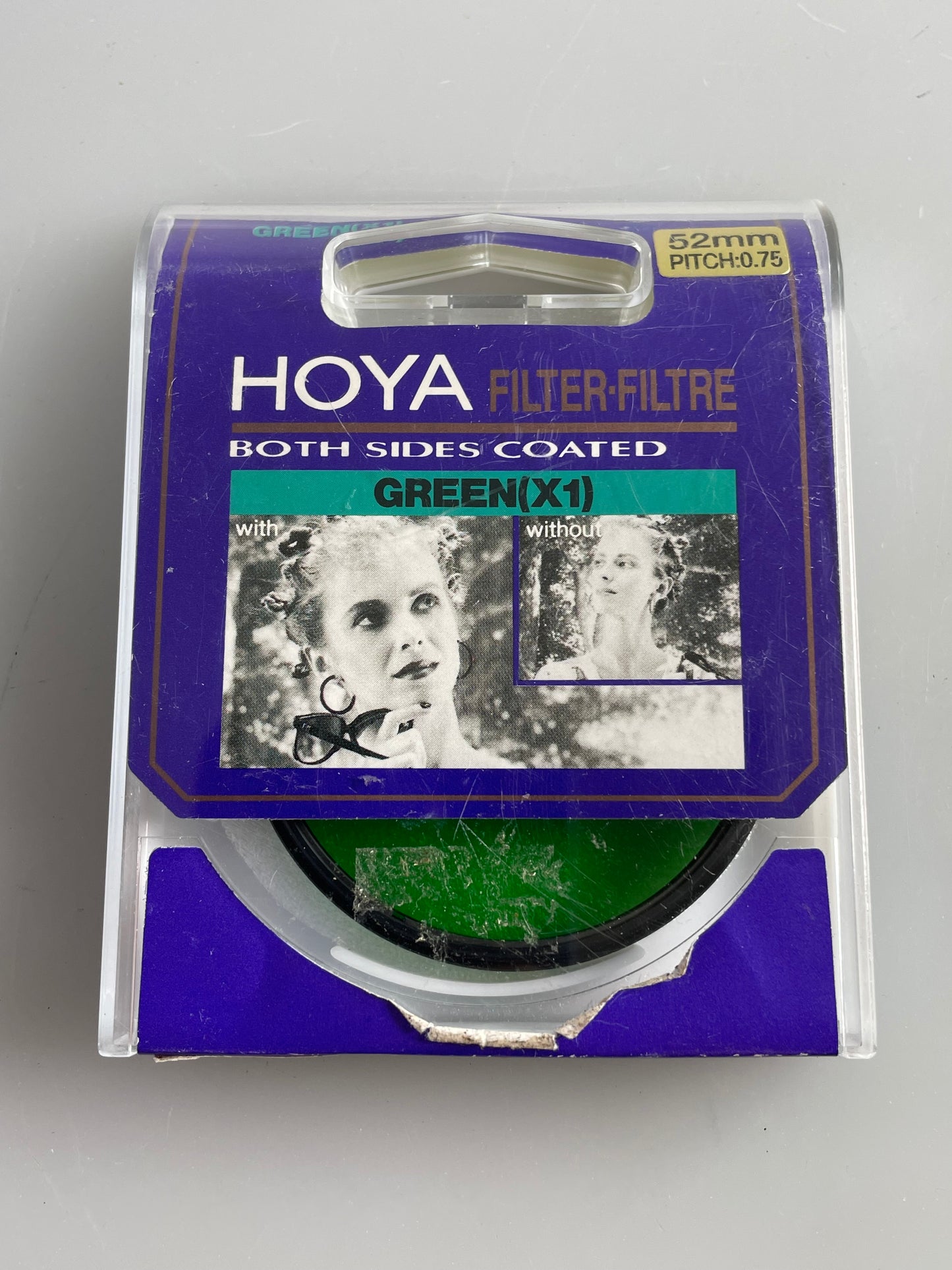 Hoya Green X1 X-1 X 1 Glass Lens Filter 52mm G (X1)