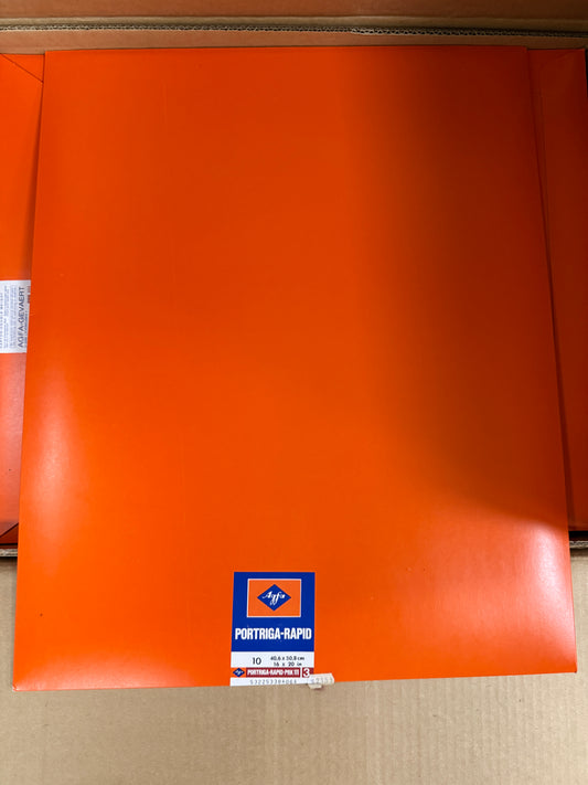 Agfa Portriga Rapid Photo Paper 10 Sheets 16x20 inch PRK 111 3