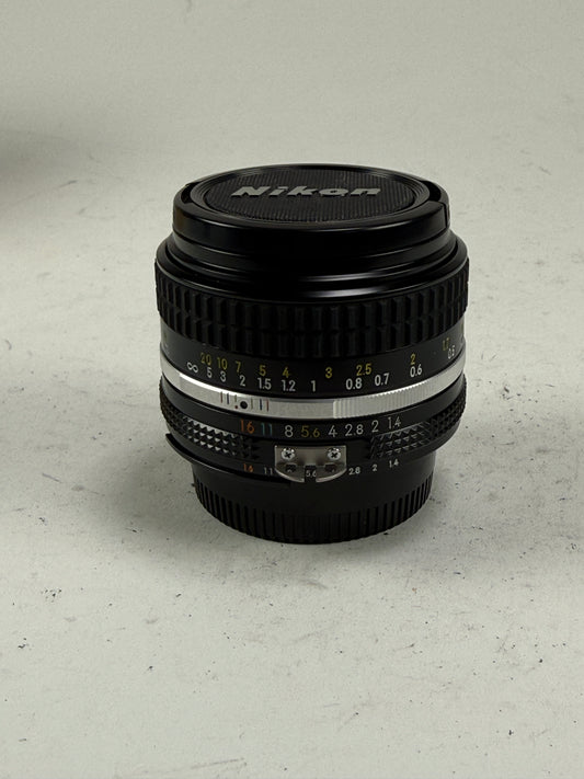Nikon Nikkor Ais 50mm f1.4 Lens Prime SLR