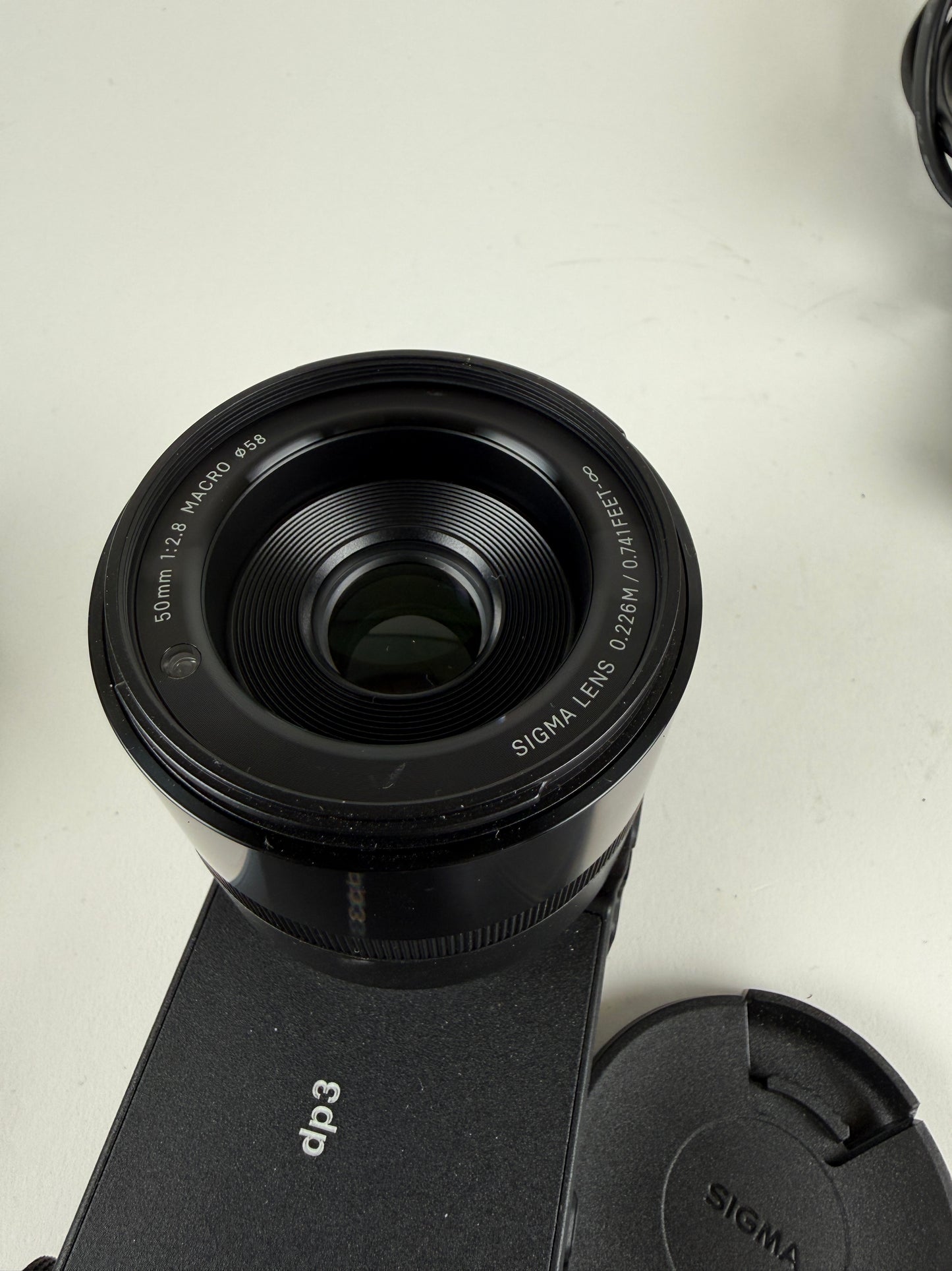 Sigma DP3 Quattro 29.0MP Digital Camera 50mm F2.8 Lens - black