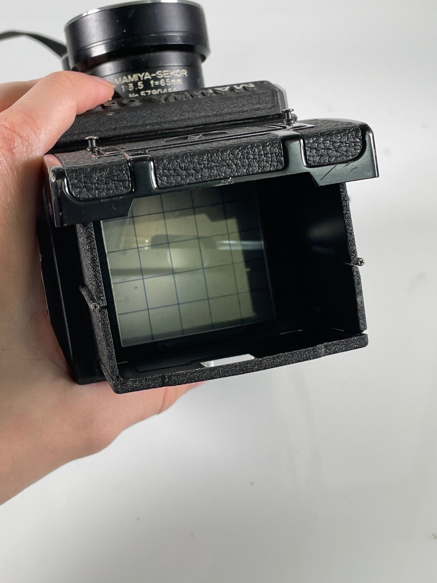 Mamiya C330 F Pro TLR medium format Film camera kit 65mm f3.5 blue dot lens