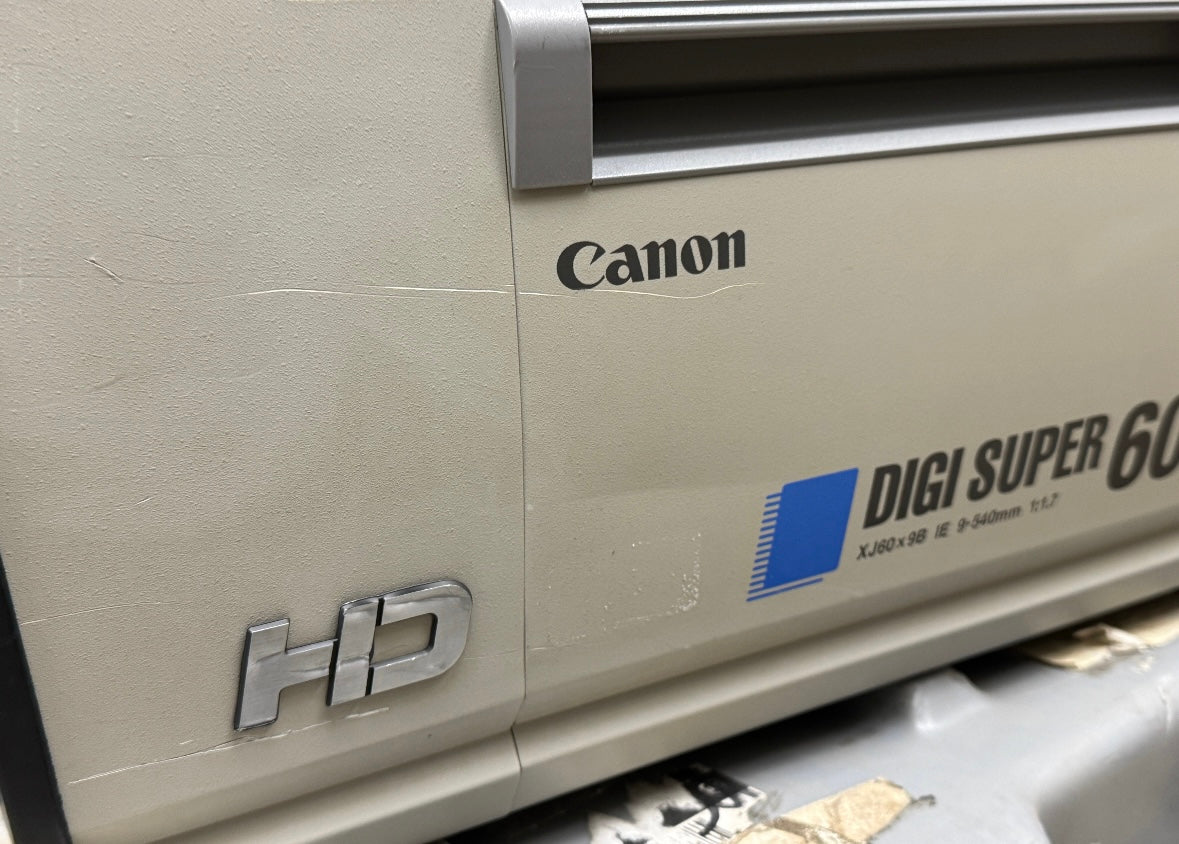 Canon Digi Super 60XS XJ60x9B IE 9-540mm f1.7 TV Lens HD w/ 2 SMJ-E01 modules