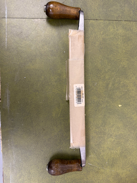 Vintage Hirsch Werkzeuge FWB 225mm draw knife, Wood Handles Tool