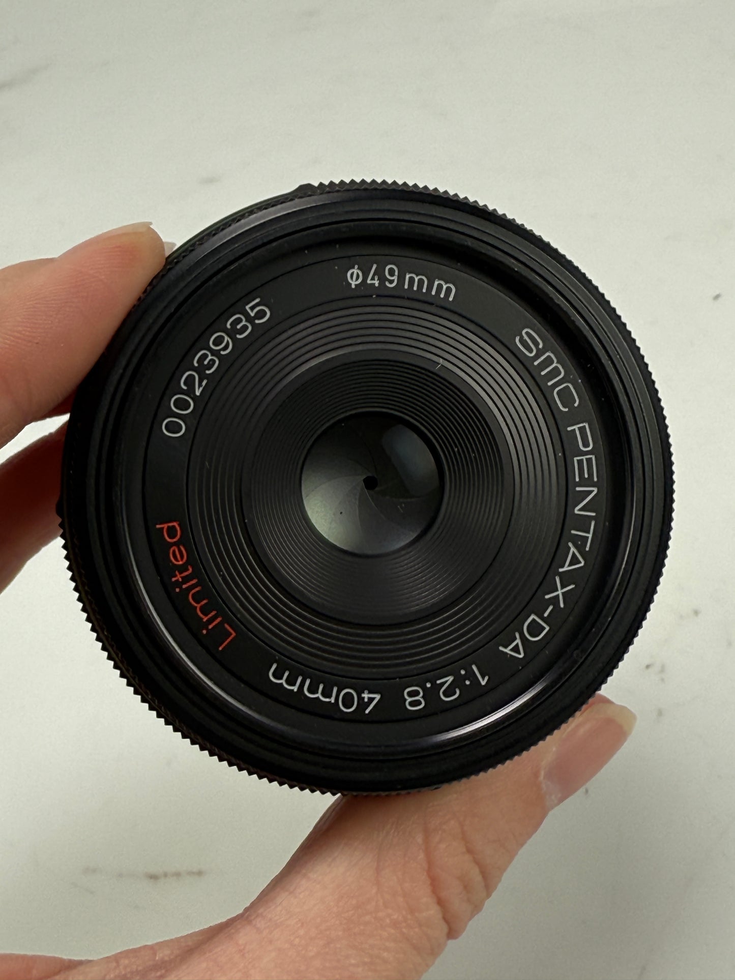 PENTAX SMC Pentax-DA 40mm f2.8 Limited Lens