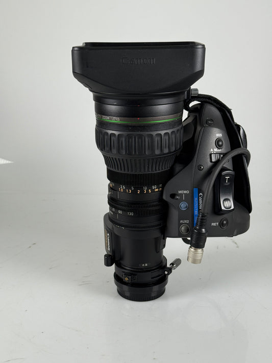 Canon HJ17ex7.6B-IRSE eHDxs 17x2/3 ENG Lens w/ 2x - 7.6-130mm f1.8