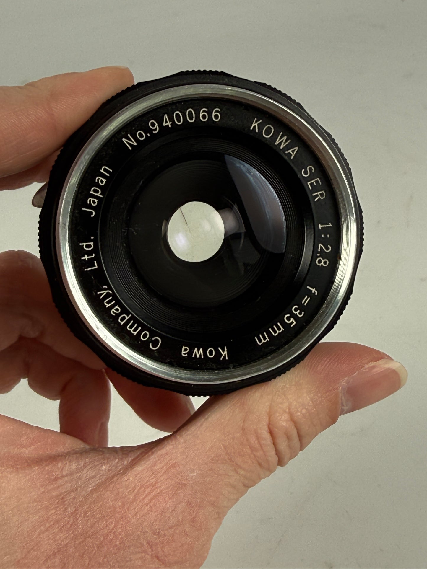 Kowa R 35mm f2.8 SER / SET-R Mount Manual Focus Wide Angle Lens RARE
