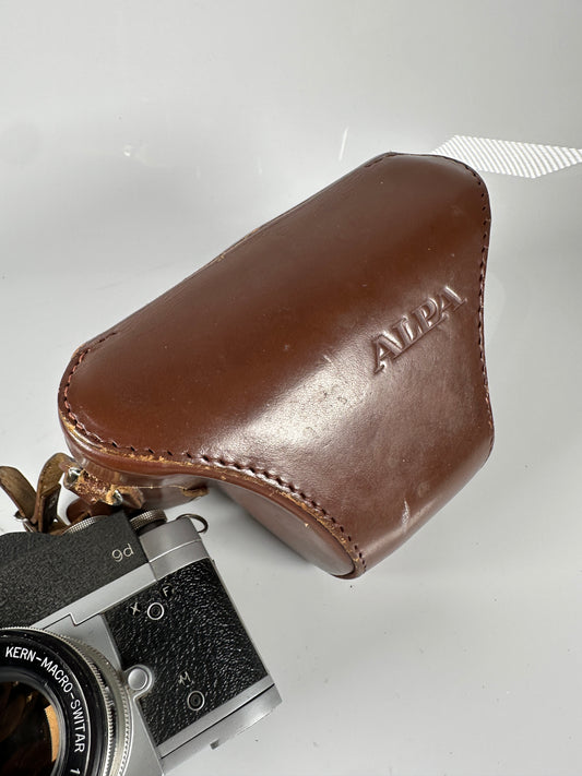 ALPA Reflex 9d Film Camera Switzerland Kern Macro Switar Lens 50mm f1.9