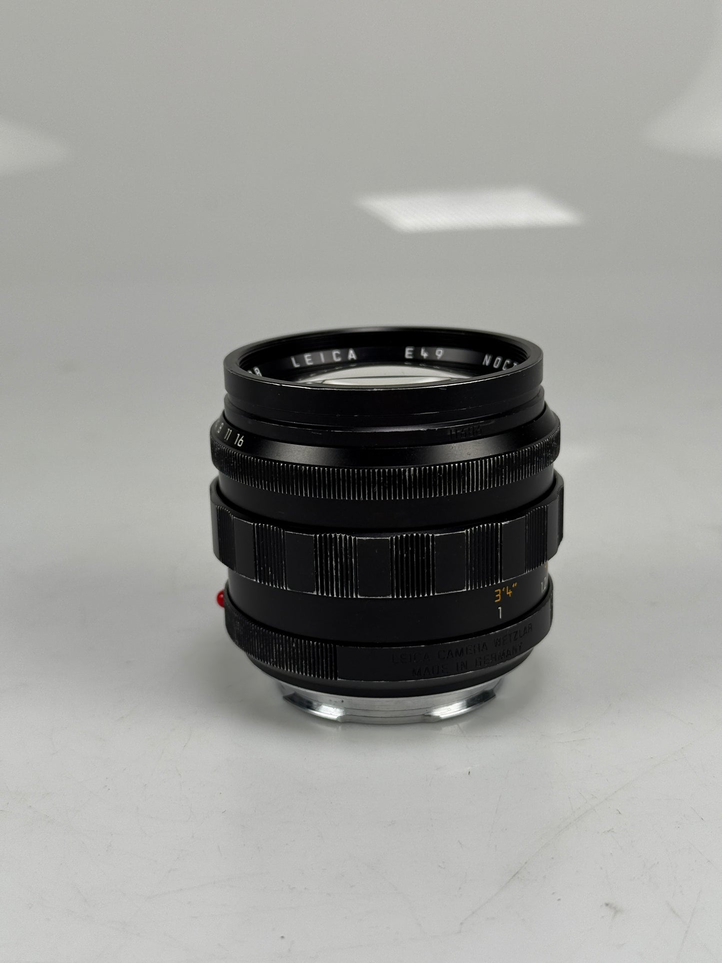 Leica Noctilux-M 50mm F1.2 ASPH. Lens Black 11686 Reissue