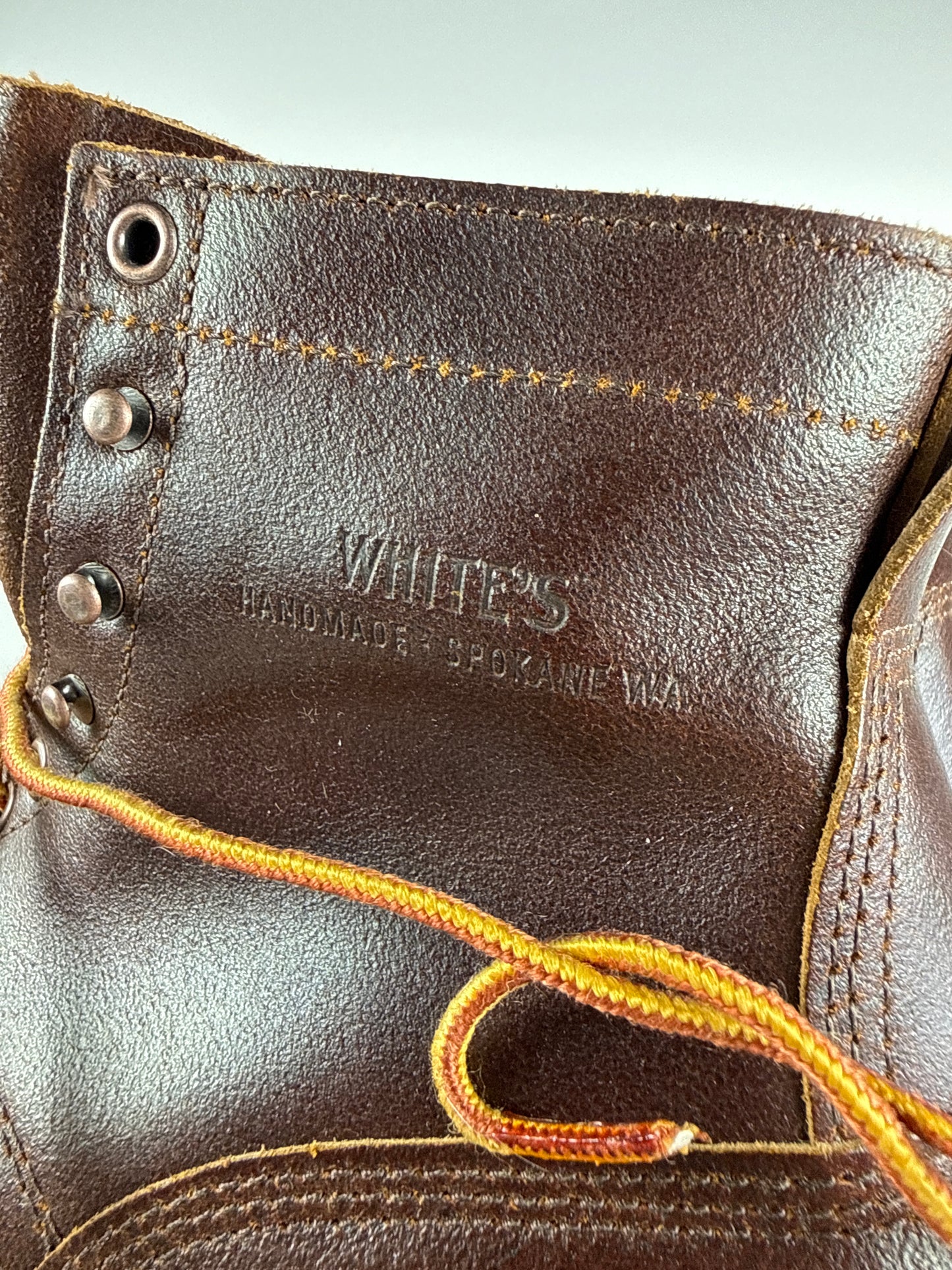 White’s Boots + Baker’s 350 C CWX Cruiser Cinnamon Waxed Flesh 10.5 D