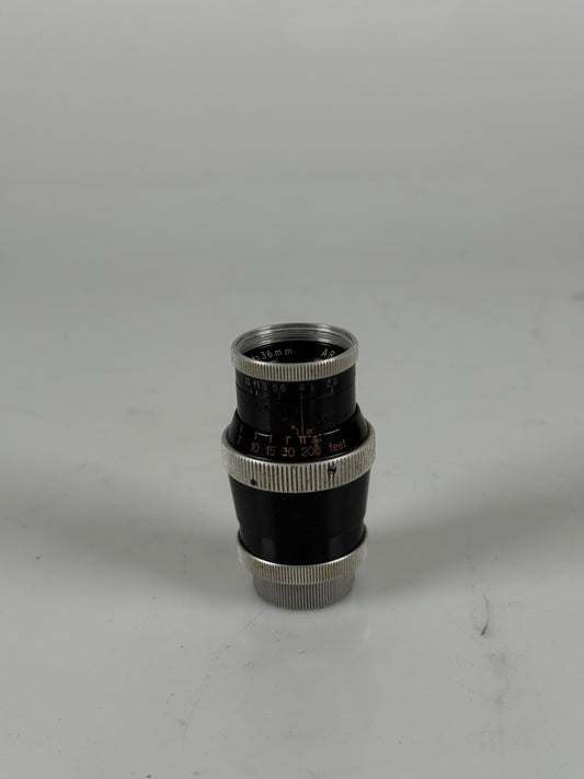 Kern-Paillard 36mm f2.8 AR YVAR D Mount Bolex Cine Lens