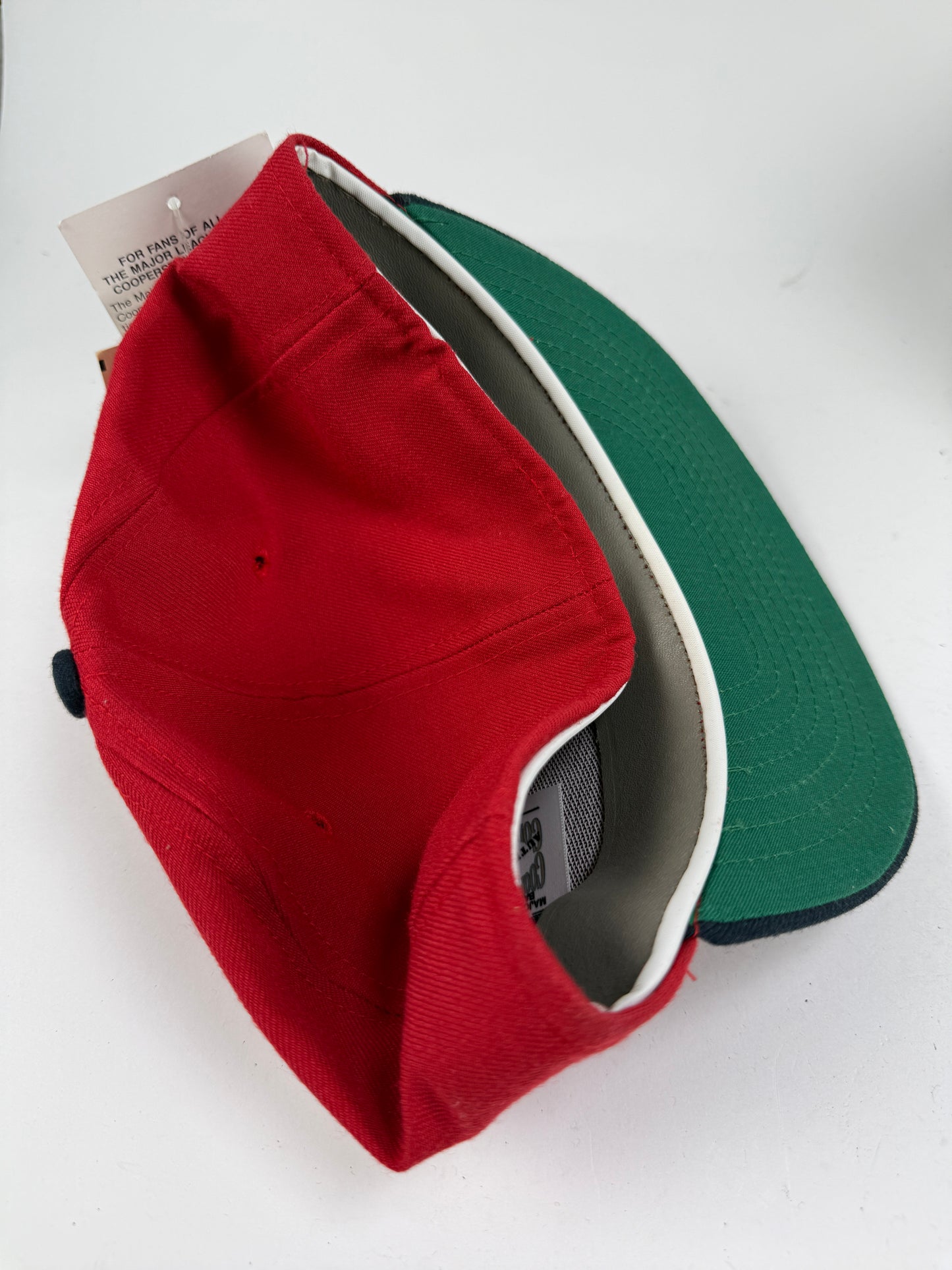 Vintage Boston Red Socks Roman Pro MLB Cooperstown 6 7/8 fitted hat NOS 1975
