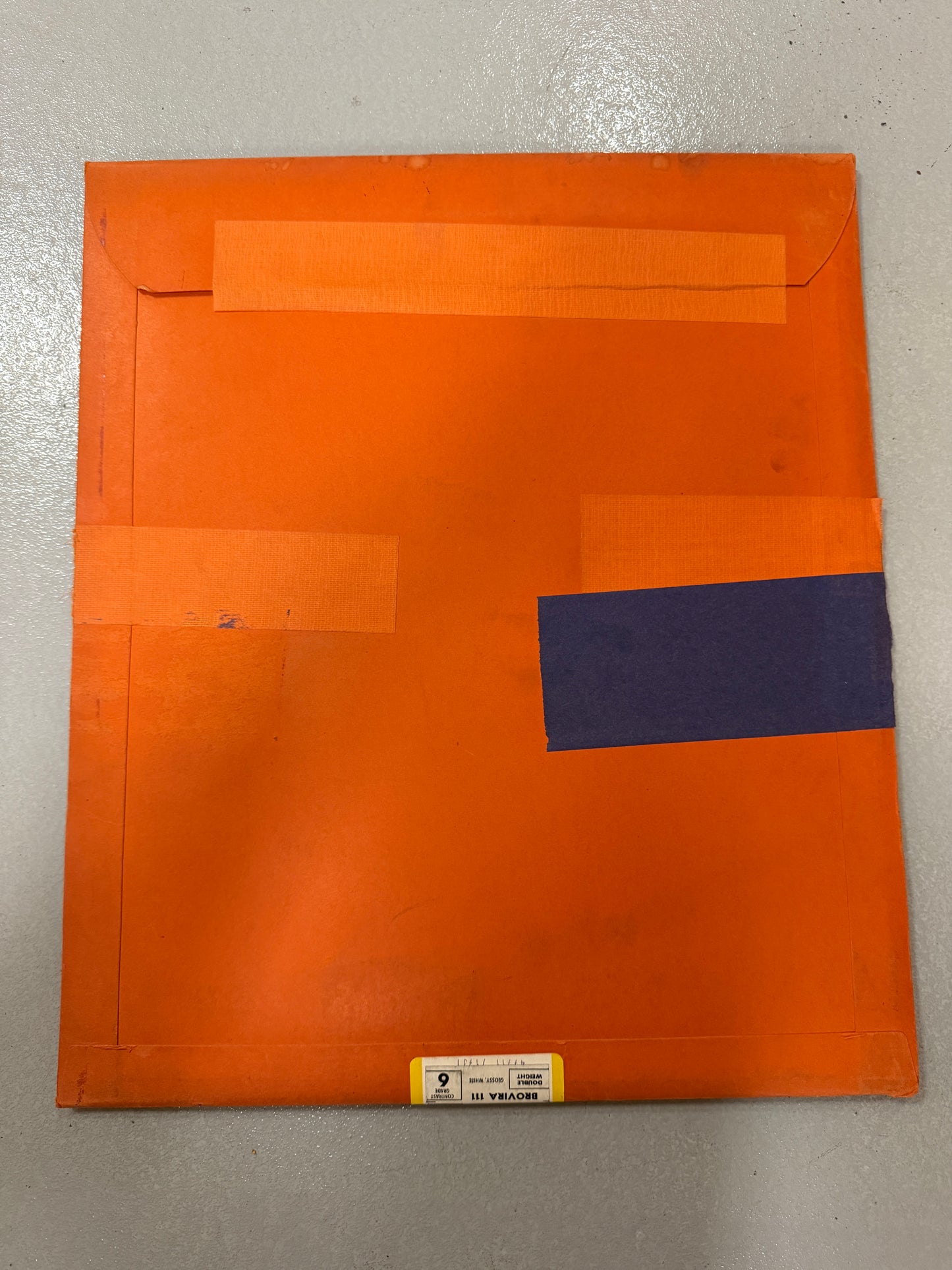 Agfa Brovira Photo Paper 10 Sheets 14x17 inch 111 2 grade 6