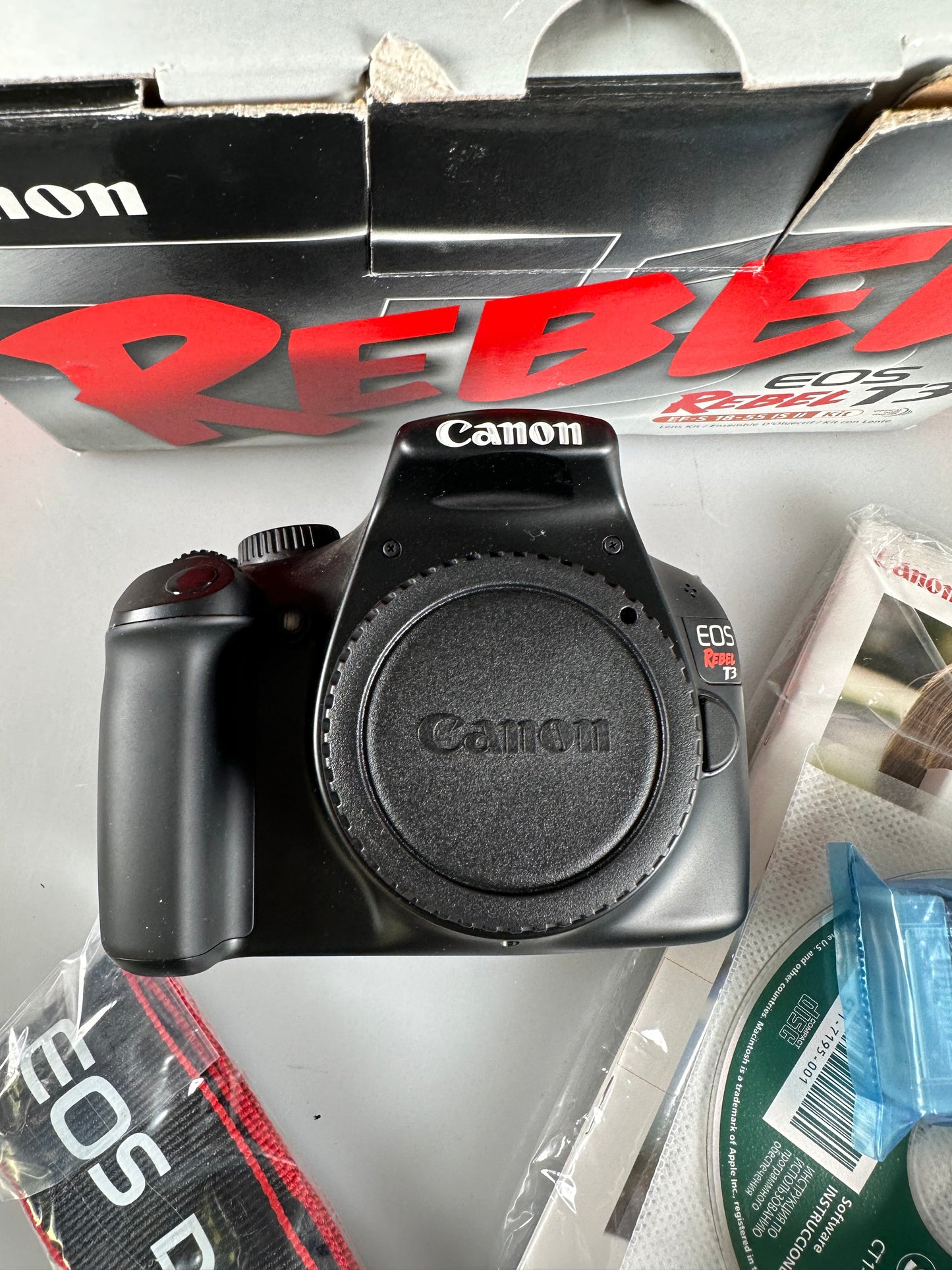 Canon EOS Rebel T3 DSLR Camera body only