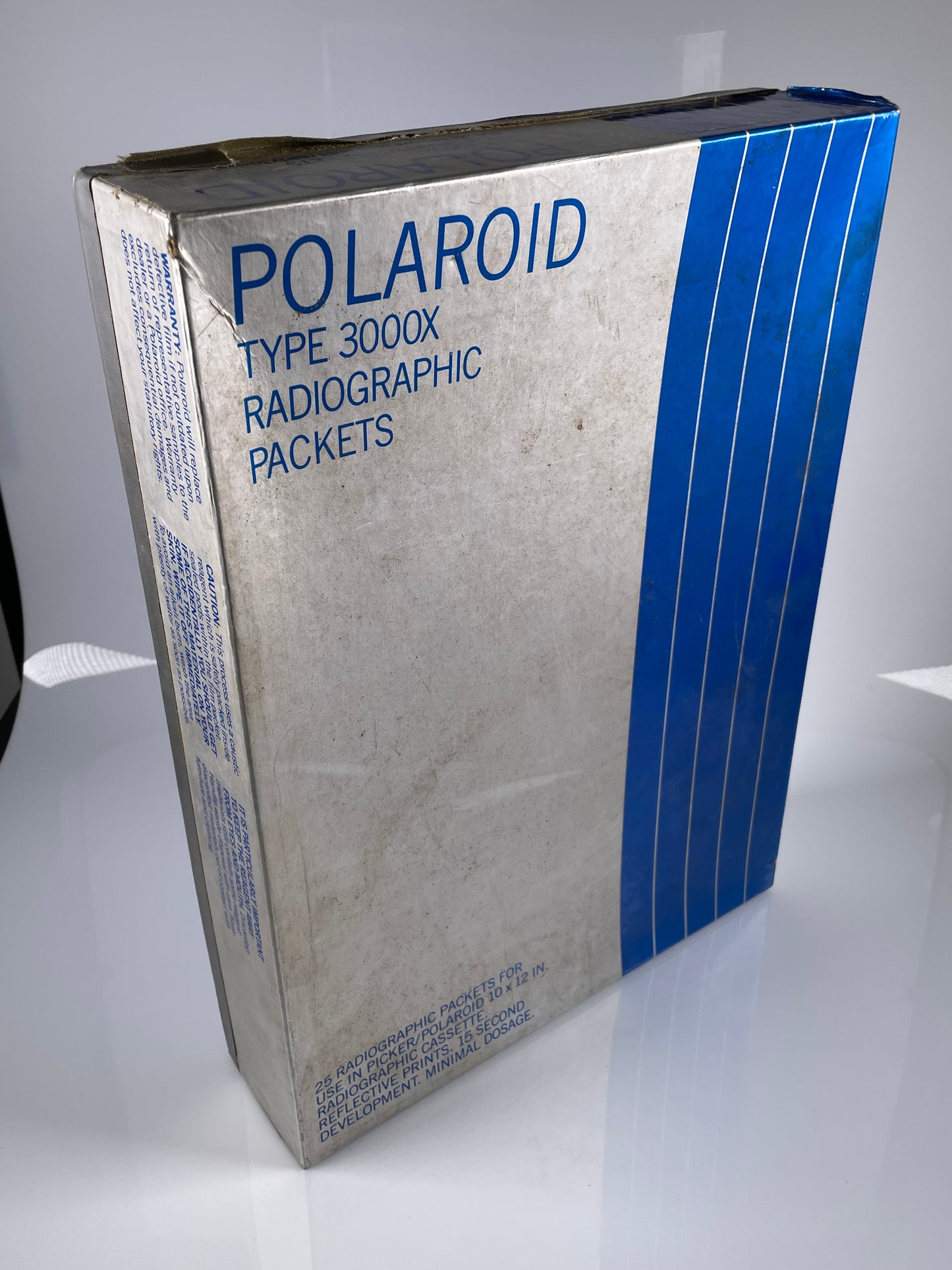 Polaroid 3000X Radiographic packets 25 film packets 10x12 RARE