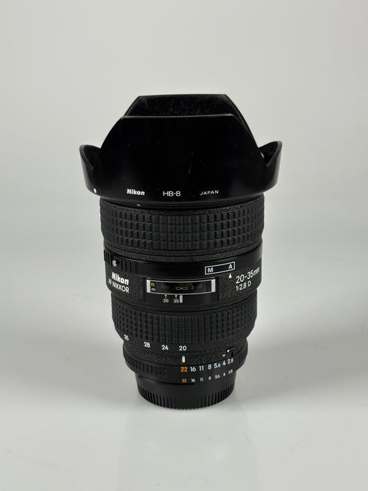 Nikon AF NIKKOR 20-35mm f2.8 D Wide Angle Zoom Lens