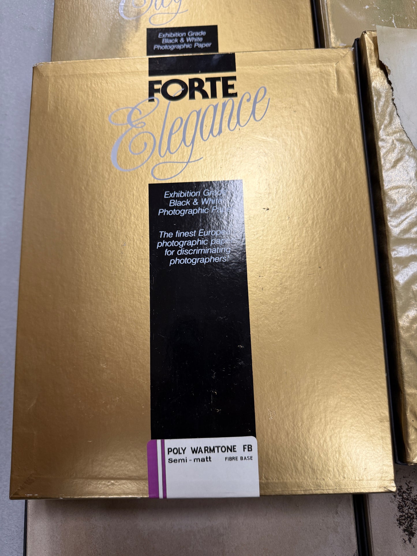 Forte Elegance semi matte Poly warm tone FB 8x10" Photo Paper lot
