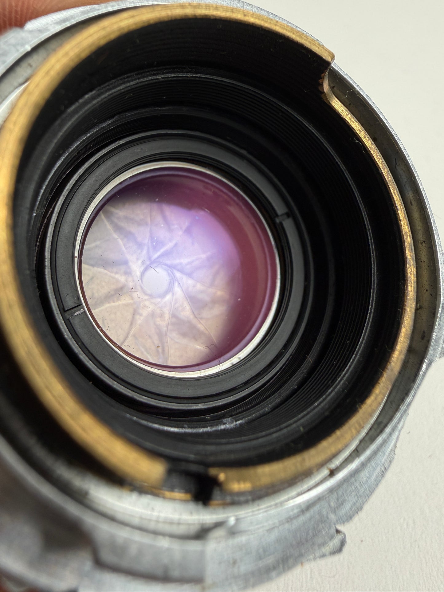 Leica Leitz Wetzlar Summicron-M 50mm F2 Dual Range DR f2 Lens Rigid