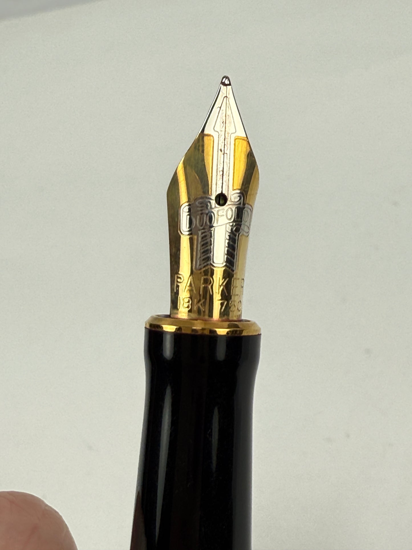 Parker Duofold International Fountain Pen Jasper Red