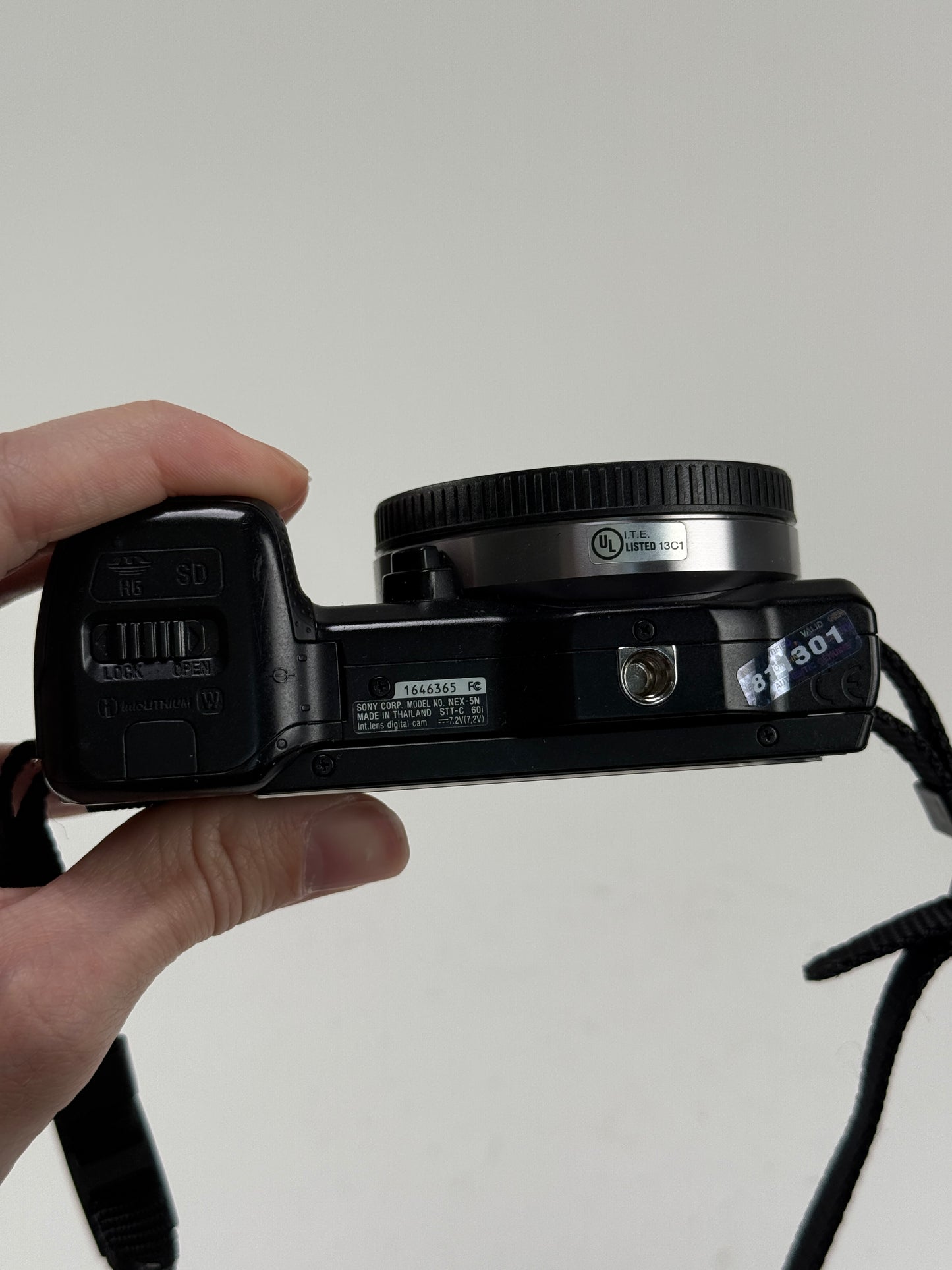 Sony Alpha NEX-5N 16.1MP black Digital Camera Body infrared